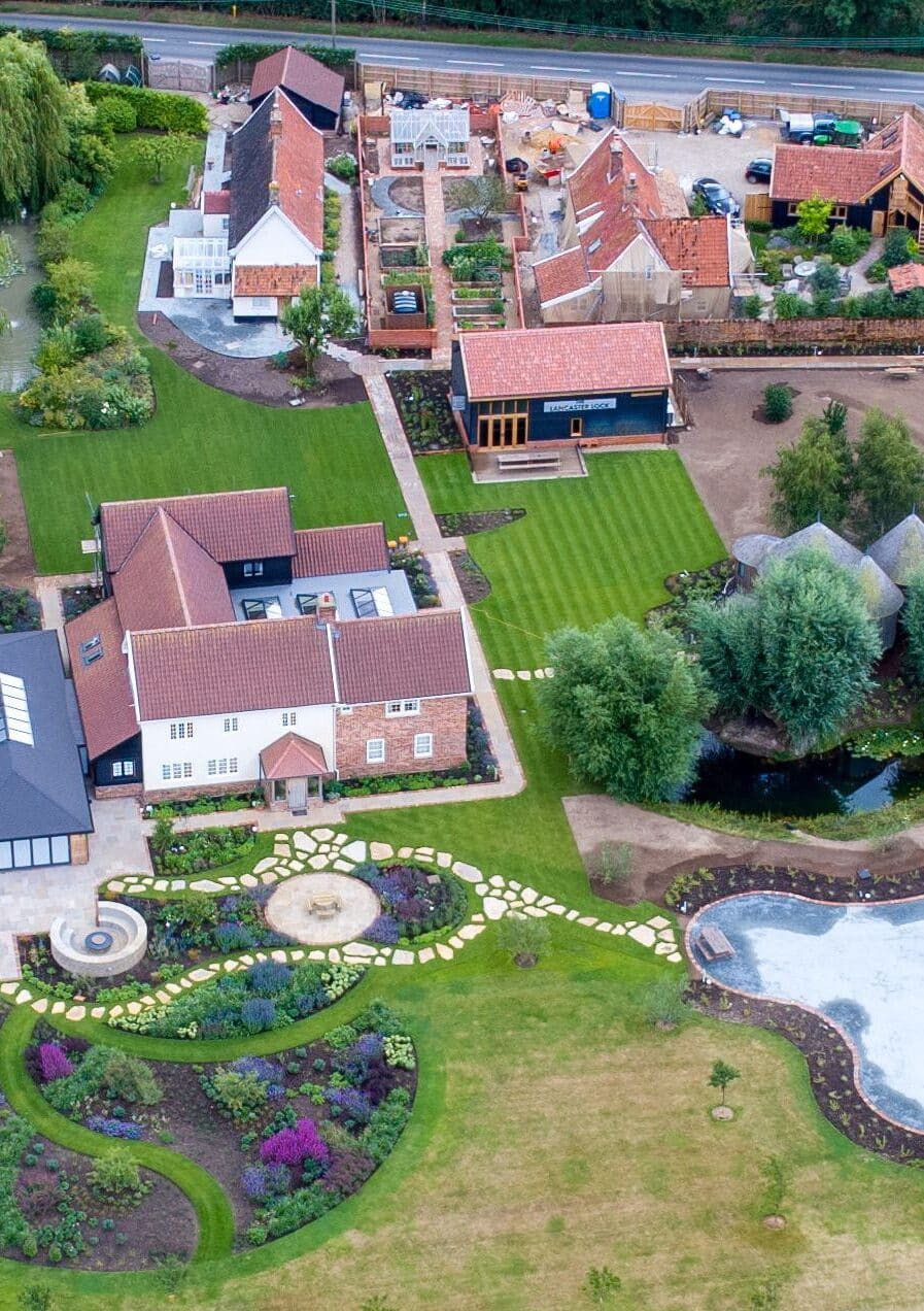 Collection of house of Ed Sheeran in Suffolk