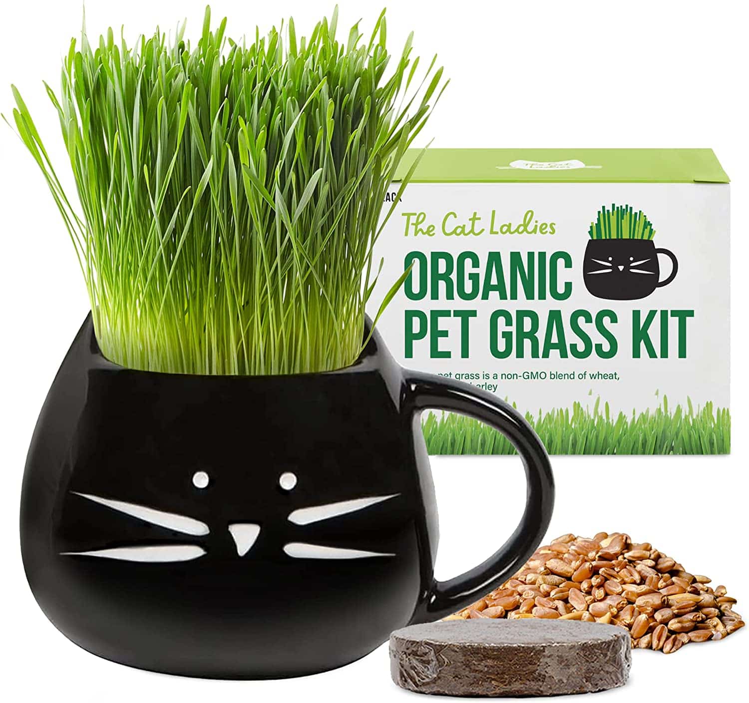 The Cat Ladies Organic Cat Grass