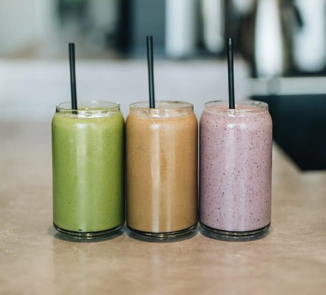 A Variety Of Smoothies 