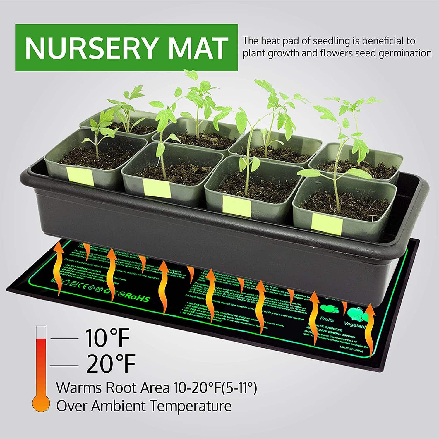 Heat Mat with Digital Thermostat