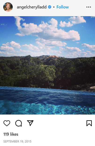 Her cordillera ranch home is covered with many oak trees and wide varieties of vegetation local to the Texas Hill Country.