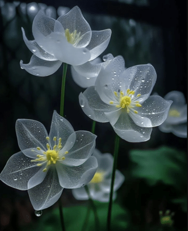 Alpine Lotus Leaf Flower [Artificial Creation or Nature's Wonder]