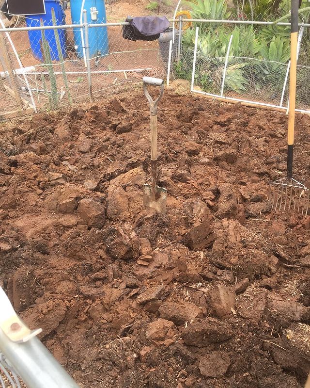 Tilled soil