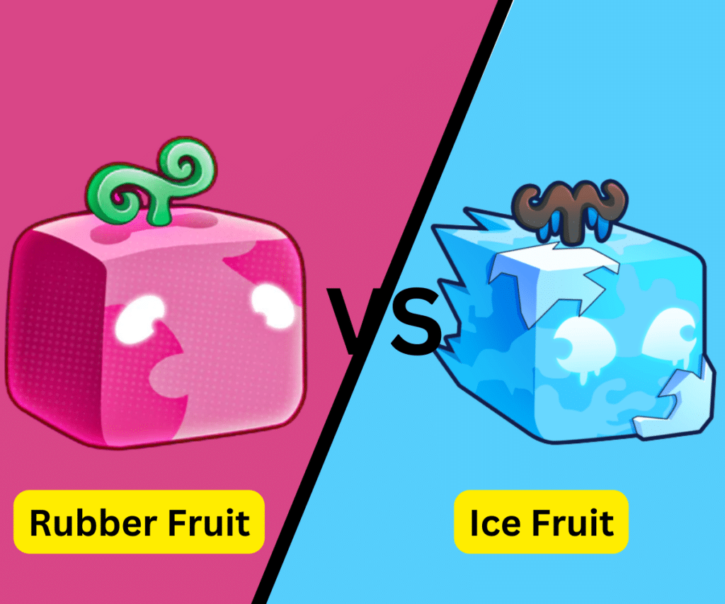 Is Rubber Better Than Ice In Blox Fruits? Guide For Beginners